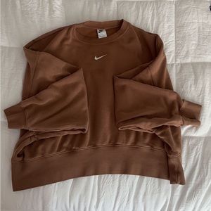 NIKE brown sweatshirt 🤎